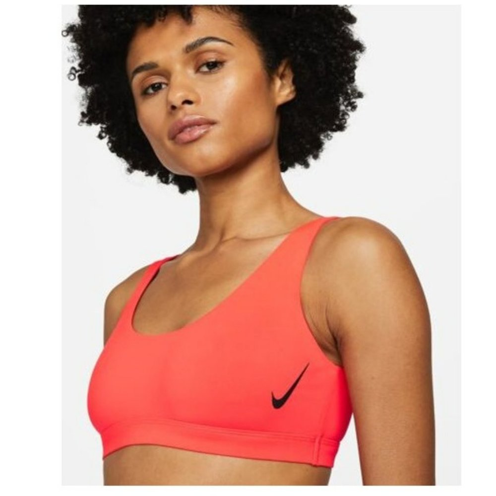 Nike Swim Reversible Bikini Top-Bright Crimson-NWT